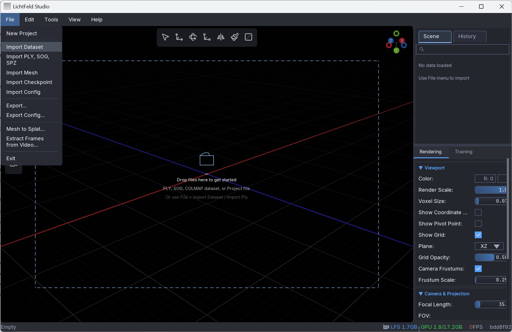 LichtFeld Studio Step 2