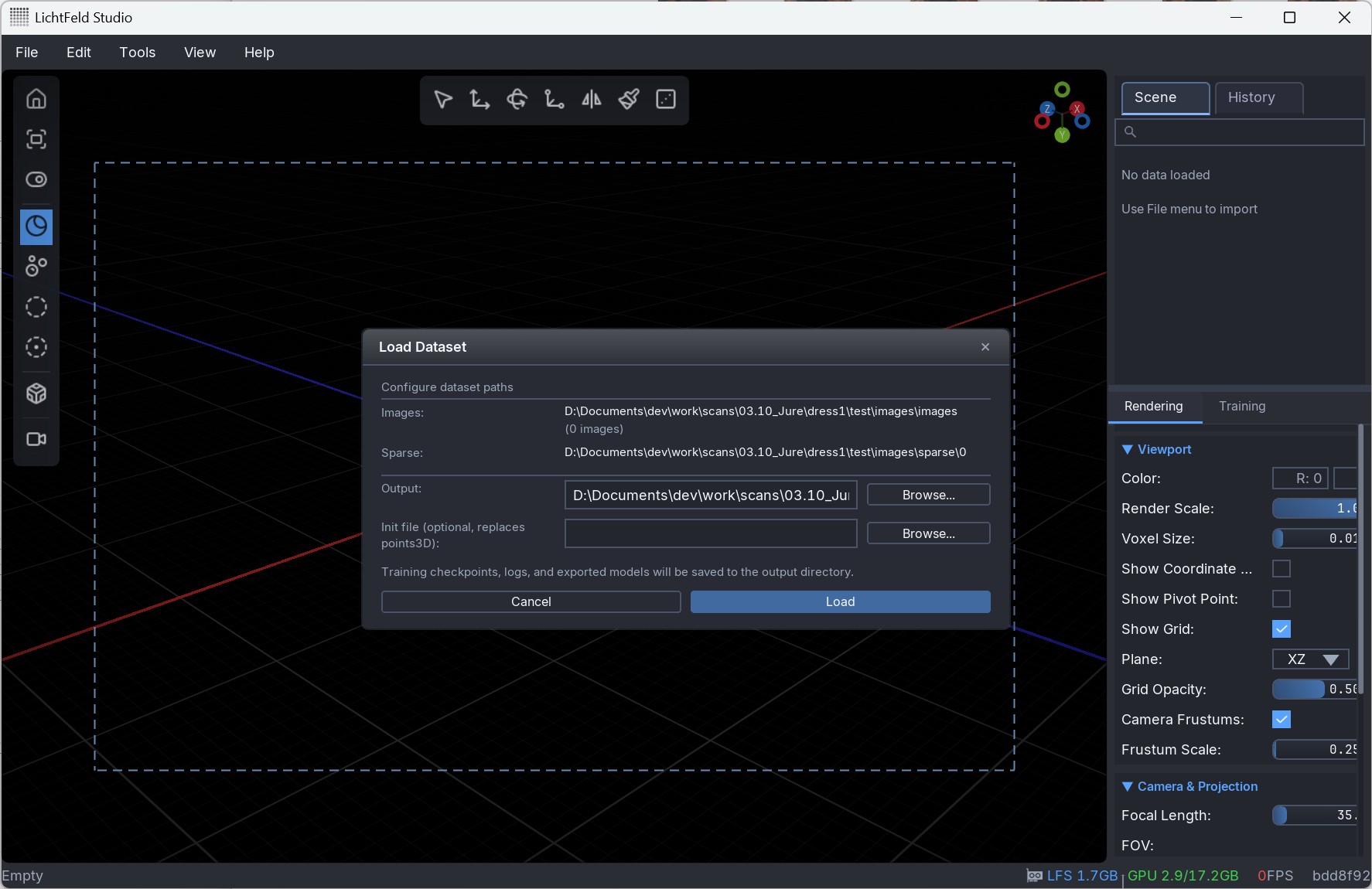 LichtFeld Studio Step 3